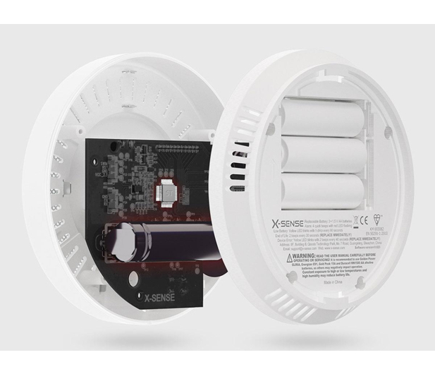 X-Sense Czujnik tlenku węgla CO03D - 1328961 - zdjęcie 5